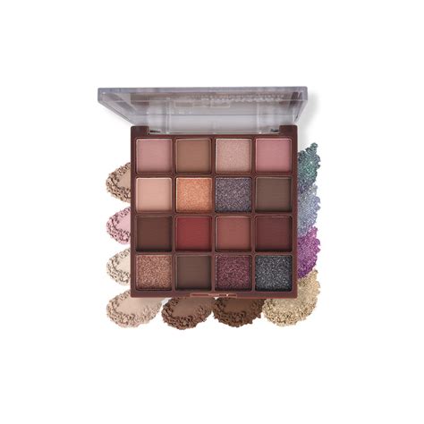 Lamel 16 Shades Of Burgundy Eyeshadow Palette 16gm