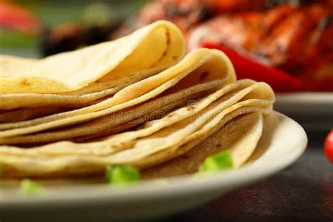 Homemade Fresh Whole Wheat Chapati , Stock Image - Image of dine, cooked: 128492703