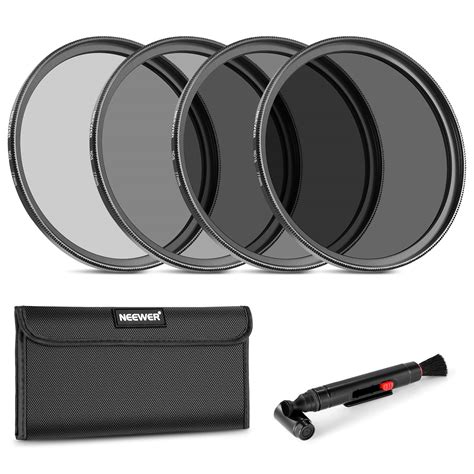 Buy Neewer Mm Nd Lens Filter Kit Nd Nd Nd Nd Lens Cleaning Pen