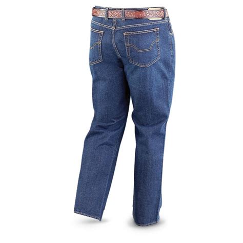 32 Inseam Chaps® Straight Leg Jeans Denim Blue 201573 Jeans