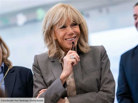 Brigitte Macron sublime elle adopte limprimé tendance de lautomne