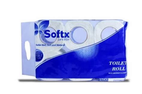 White Plain SOFTX 6 IN 1 TOILET ROLL Packet At Rs 210 Pack In Navi