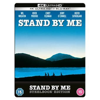 Stand By Me Steelbook Blu Ray 4K Ultra HD Rob Reiner Blu Ray 4K