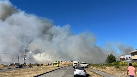 Se Declara Alerta Roja Para La Comuna De Puerto Montt Por Incendio