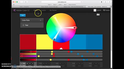 Adobe color wheel - jawerindie