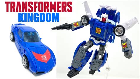 Transformers Kingdom Deluxe Class Tracks Review Youtube