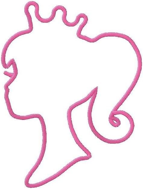 Barbie with Crown Silhouette | Clipart Panda - Free Clipart Images