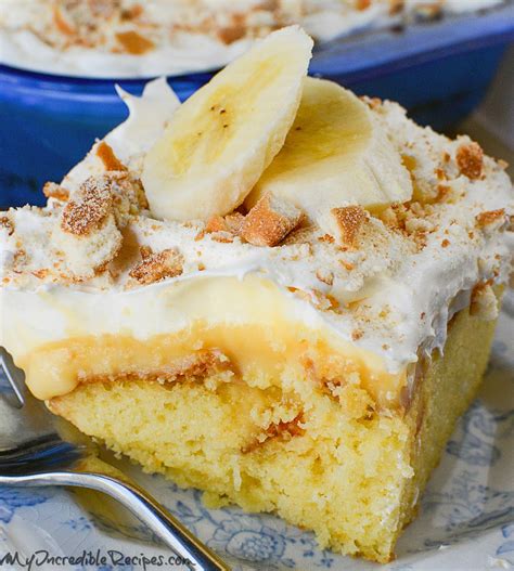 Banana Pudding Lush Cake My Incredible Recipes