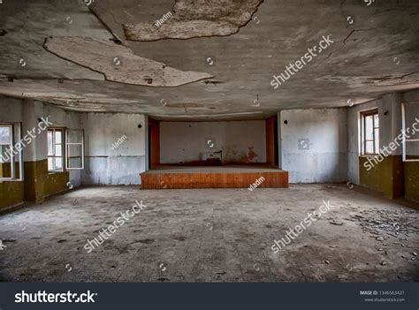 Old Abandoned Theater Scary Haunted Old Stock Photo 1346563421 ...