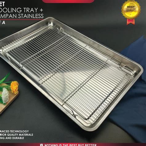 Jual Penawaran Terbaik SUBRON Cooling Tray SET Nampan 60x40 Stainless