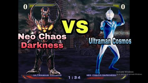 Gameplay Ultraman Fer Ultraman Cosmos Vs Neo Chaos Darkness Youtube