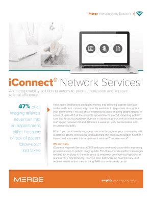 Fillable Online Iconnect Network Services Fax Email Print Pdffiller