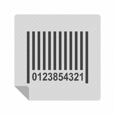 Bar Barcode Box Code Label Scanner Shipping Icon