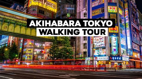 Akihabara Walking Tour Tokyo Japan YouTube