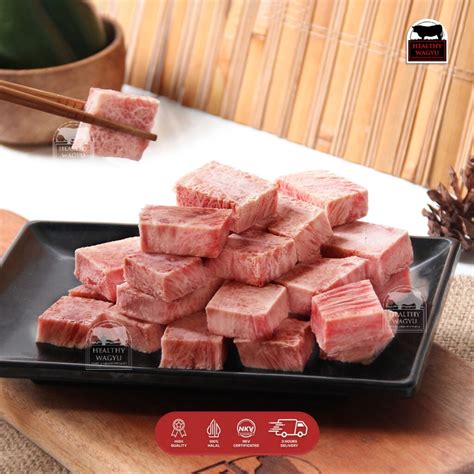 Saikoro Wagyu Cube 2X2CM 500gr Healthy Wagyu