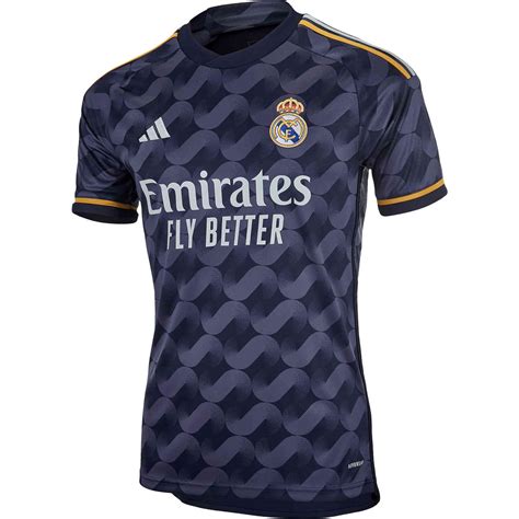 2023 2024 Adidas Real Madrid Away Jersey SoccerPro