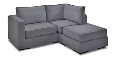 Sillon Esquinero 2 Cuerpos Chenille Con Camastro Sofa L MercadoLibre