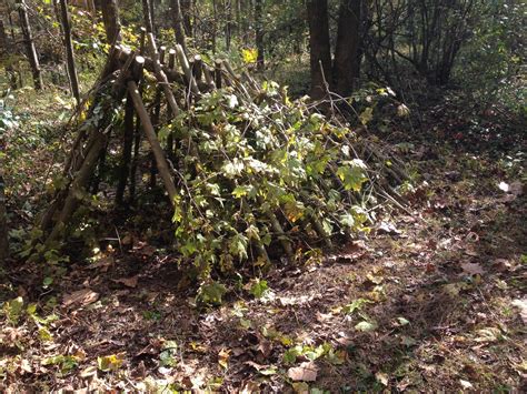 A Debris Hut Being Constructed On Our Survival Shelter Course Survival Shelter Survival