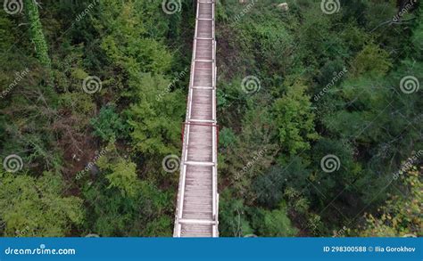 Drone View Of Bridge In Kapikaya Highlights Ecology And Wanderlust