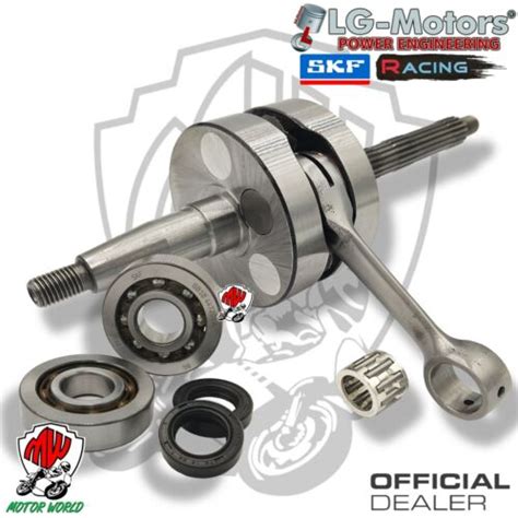 Kit Albero Motore Cuscinetti Skf E Paraoli Piaggio Nrg Mc Ebay