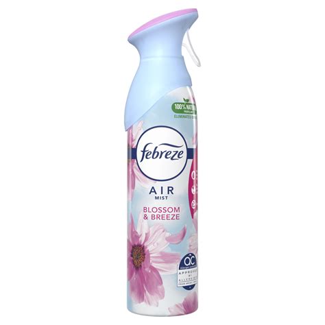 Febreze Air Freshener Aerosol Blossom And Breeze 300ml Eliminates Odours