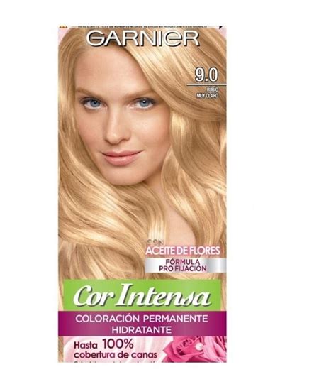 Nutrisse Kit Coloracion Cor Intensa 9 0 Rubio Muy Claro Garnier