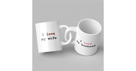 Love Husband Love Wife Coffee Mug Set Zazzle