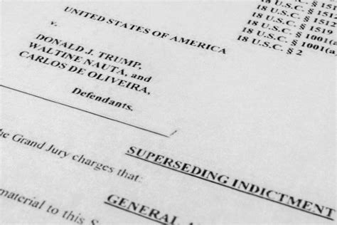 Read The Superseding Indictment Bringing New Charges Against Trump The Washington Post