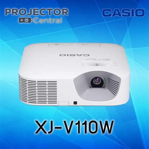 Casio XJ V110W LED Laser DLP Projector 3 000 Ansi Lumens WXGA เครอง