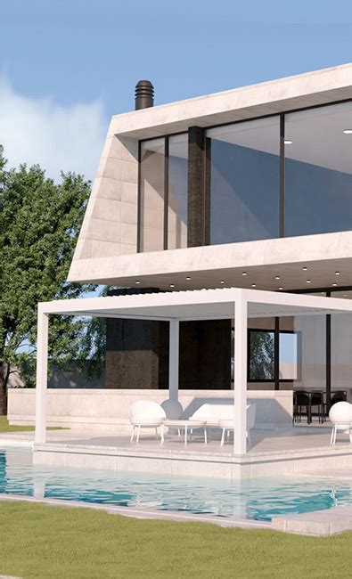 Climatika Pérgola bioclimática Glass by Gaviota