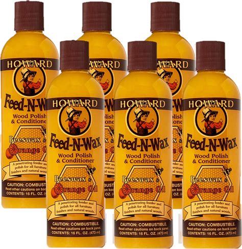 Amazon Howard Products Feed N Wax Wood Polish Conditioner