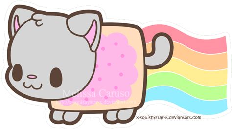 Squishy Nyan Cat | Nyan cat, Kawaii drawings, Nya cat