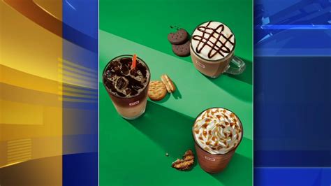 Dunkin Donuts Unveils Girl Scout Cookie Flavored Coffee Abc7 Los Angeles