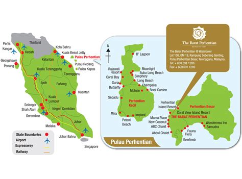 About Barat Perhentian Barat Tioman Beach Resort