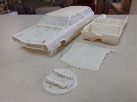 Vics Resins 1965 Pontiac Tempest Station Wagon 125 Resin Body Ebay