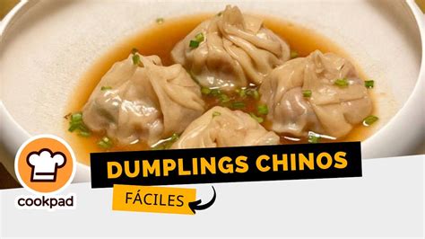 Dumplings Chinos Receta fácil y deliciosa YouTube