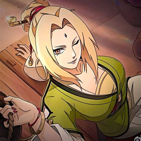 ♡゙ Tsunade Senju Icon By Me Lady Tsunade Anime Naruto Naruto