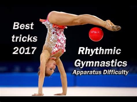 Rhythmic Gymnastics tricks / apparatus difficulty 2017 - YouTube