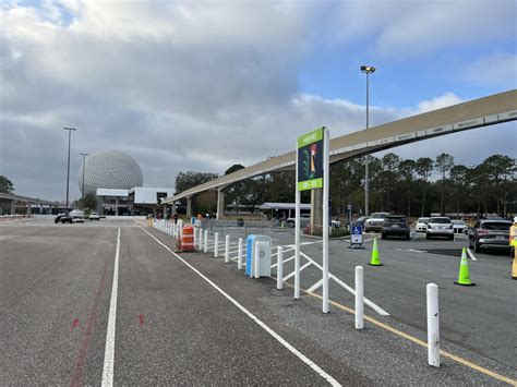 Photos Epcot Parking Lots Renamed After Guardians Of The Galaxy Wall