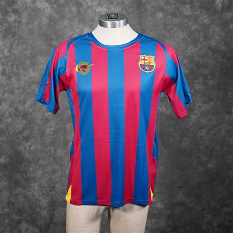 Fc Barcelona Messi Retro Jersey Adults Picante Jerseys