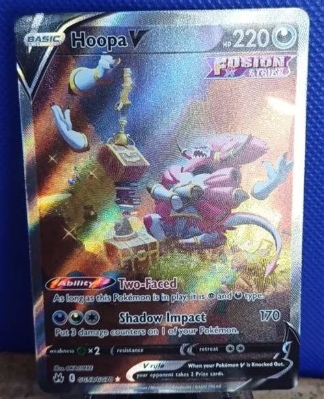 POKÉMON TCG HOOPA V Crown Zenith Galarian Gallery GG53 GG70 Regular