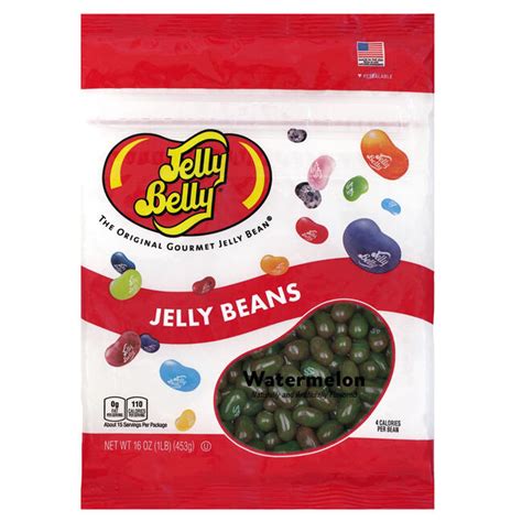 Watermelon Jelly Beans - 16 oz Re-Sealable Bag