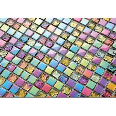 Hot Melting Swimming Pool Bathroom Mosaic Tile Home Decor Building Material Crystal Mosaic