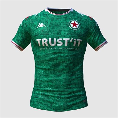 Red Star FC X Acid FC Home FIFA 23 Kit Creator Showcase