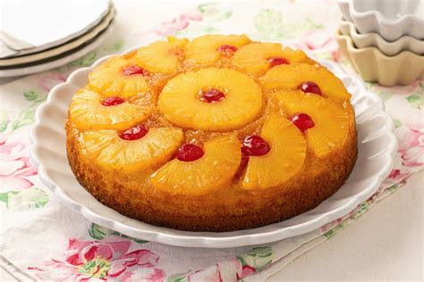 Tarta de piña al revés una receta sencilla con un resultado muy vistoso