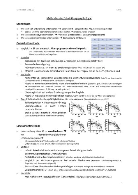 3 Methoden WiSe Vorlesung Methoden Der Entwicklungspsychologie