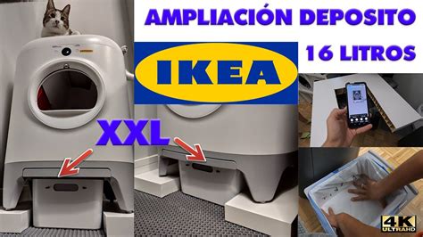 AMPLIACION DEL DEPOSITO Arenero Petkit Pura X Automatic Litter Box