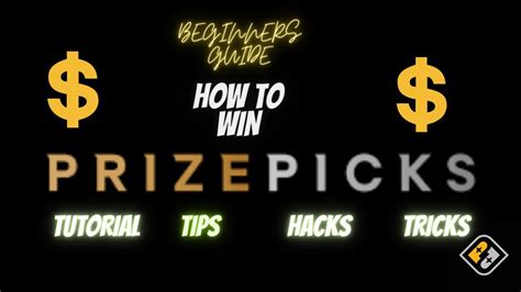 HOW TO WIN ON PRIZEPICKS TUTORIAL, TIPS, HACKS( BEGINNERS GUIDE) - YouTube