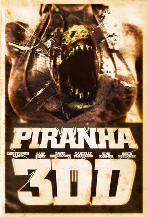 Piranha 3dd Movie Poster Print 27 X 40 Item Movab06964 Posterazzi