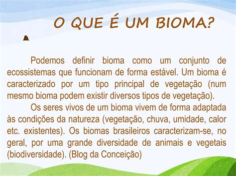 BIOMAS BRASILEIROS E A CAMPANHA DA FRATERNIDADE 2017 PPT